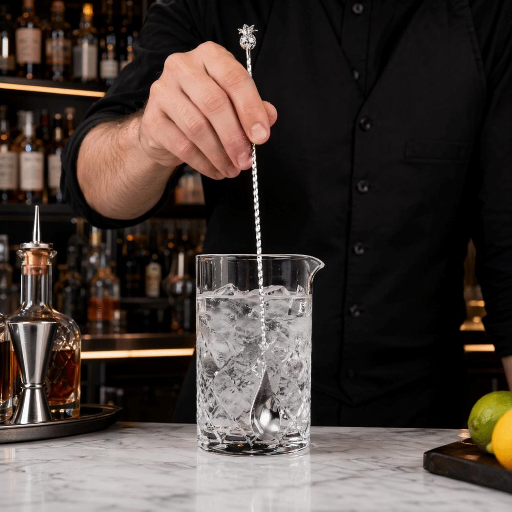 Long Handle Bar Mixing Spoon Stainless Steel Long Handle Bar Spoon Bartender серебряный