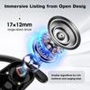 Open Ear Bluetooth 5.4 Kopfhörer LED-Anzeige Stereo-Sound Kabellose Ohrhörer Ohrbügel mit Mikrofon Wasserdichte Ohrhörer für Workout Laufen