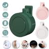 Mini Clip Fan Hanging Waist Neck Fan 3 Speeds Electric Air Cooling Fan USB Rechargeable Handheld Fan For Outdoor Camping Fishing