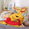DIY Personalized Name Blanket, Pooh Bear Theme, Soft and Comfortable, Suitable for All Seasons, A Special Gift.