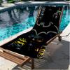 Toalha de Praia com Estampa de Super-heróis, Toalha de Praia Versátil Leve Absorvente para Piscina Surf Yoga Banheiro, Presente Perfeito de Aniversário Feriado