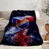 Manta portátil/Manta suave Ropa de cama FC Banik Ostrava Escudo Adecuada para Viajes Camping Salas de estar Oficinas Sofás Regalos para Fans