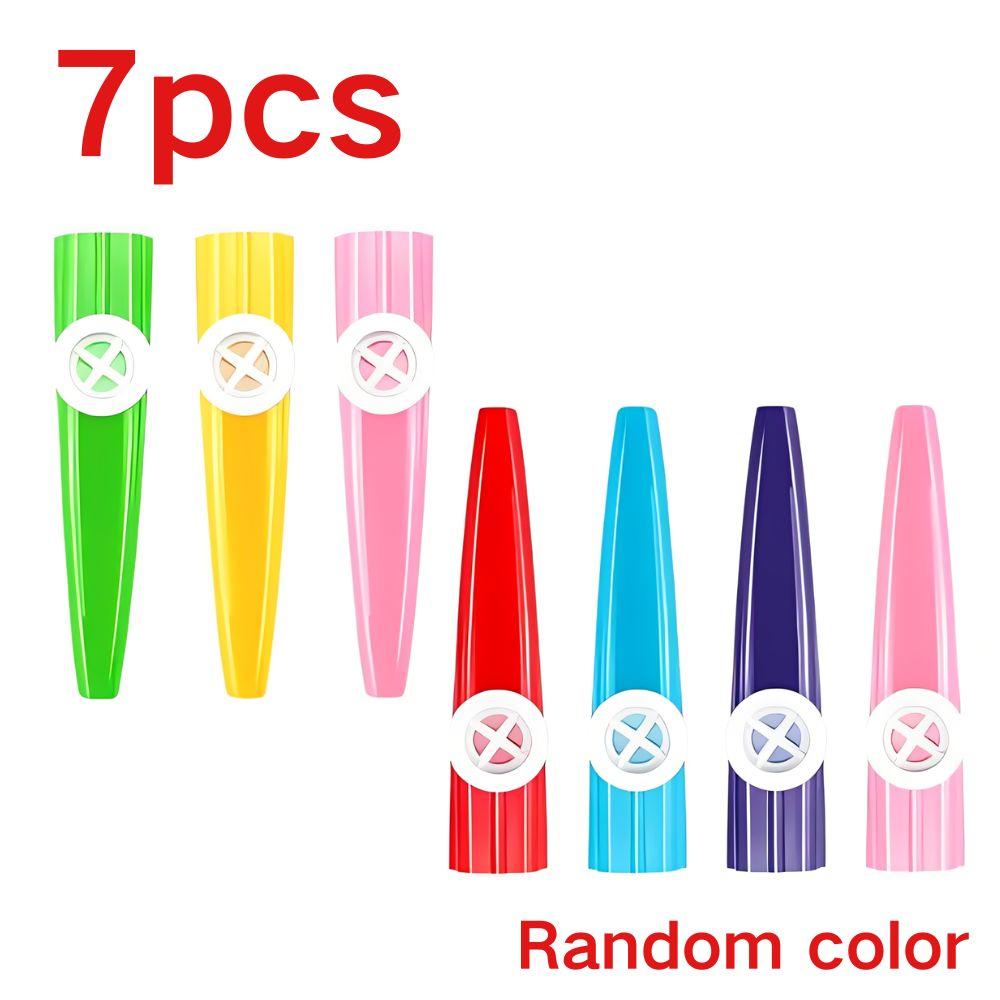 

7/16pcs Colorful Kazoo Easy To Play A Great Choice For Beginner Music Lovers Suitable For Birthdays, Events, And Parties YMY