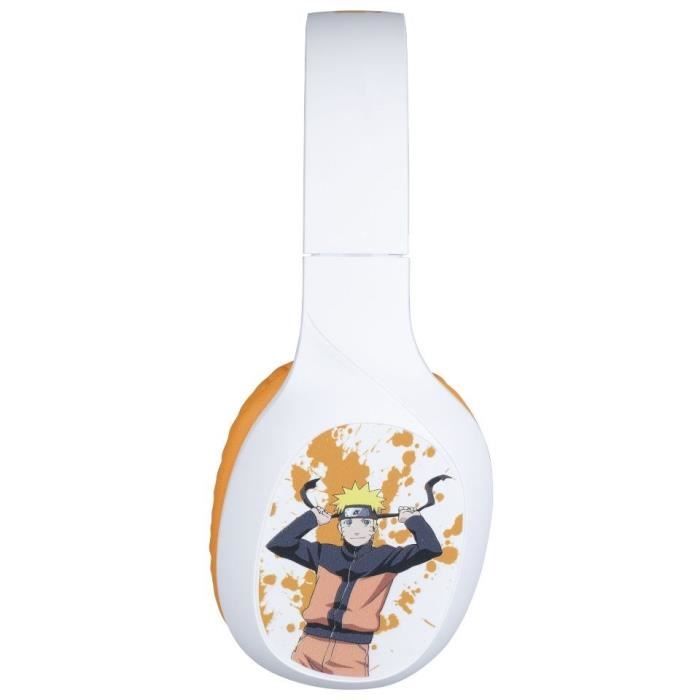 Casque Bluetooth - KONIX - Naruto - Autonomie 30 heures - Design Naruto - Sans fil
