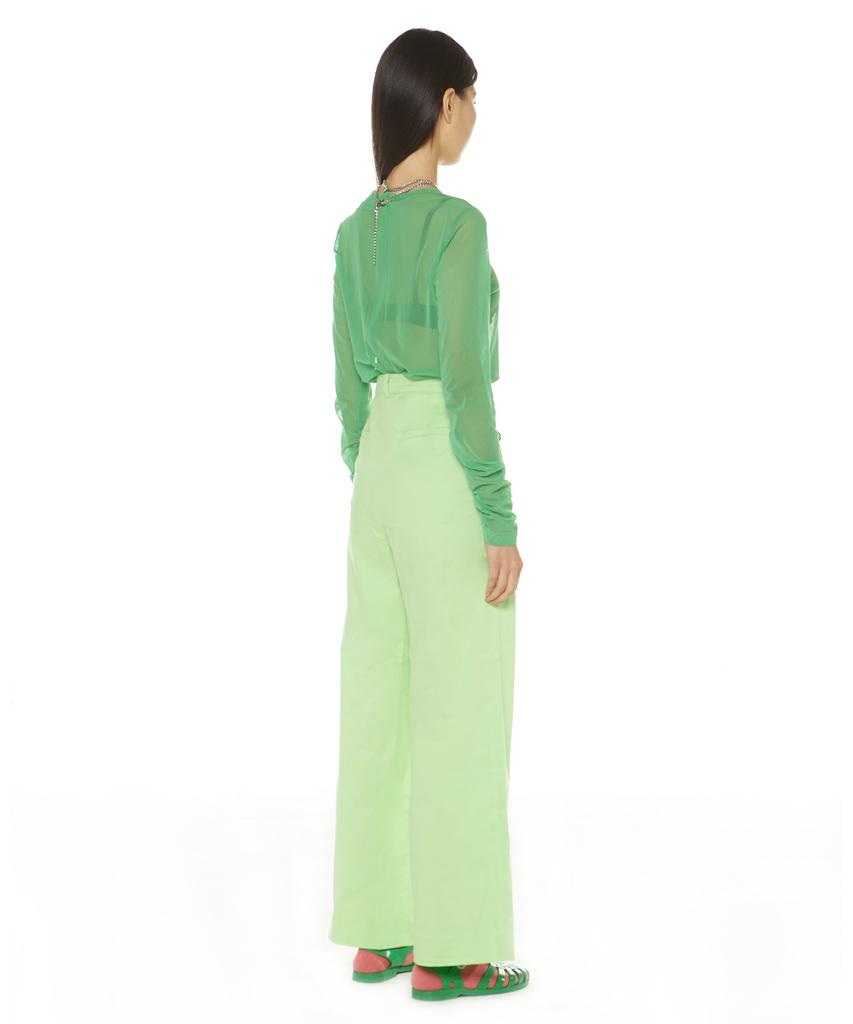 Suki Wide Long Leg Pants (Melon Milk)
