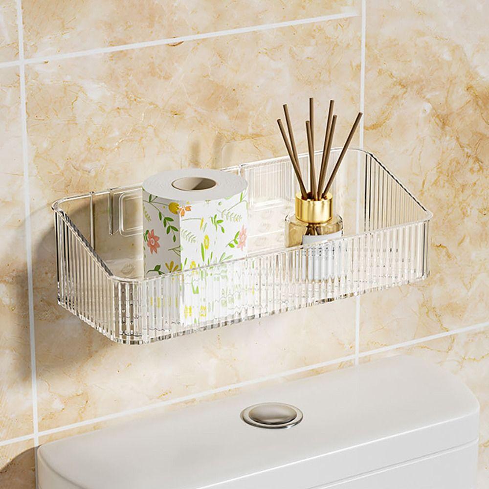 Plastic Bathroom Corner Shelf Wall Mounted Bathroom Shelves Organizer Wall Shelf Kitchen Storage Holder