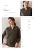 Women's Retro Cashmere Stand Collar Cardigan - Double Zipper, Long Sleeve, Age-Reducing Base Layer Top