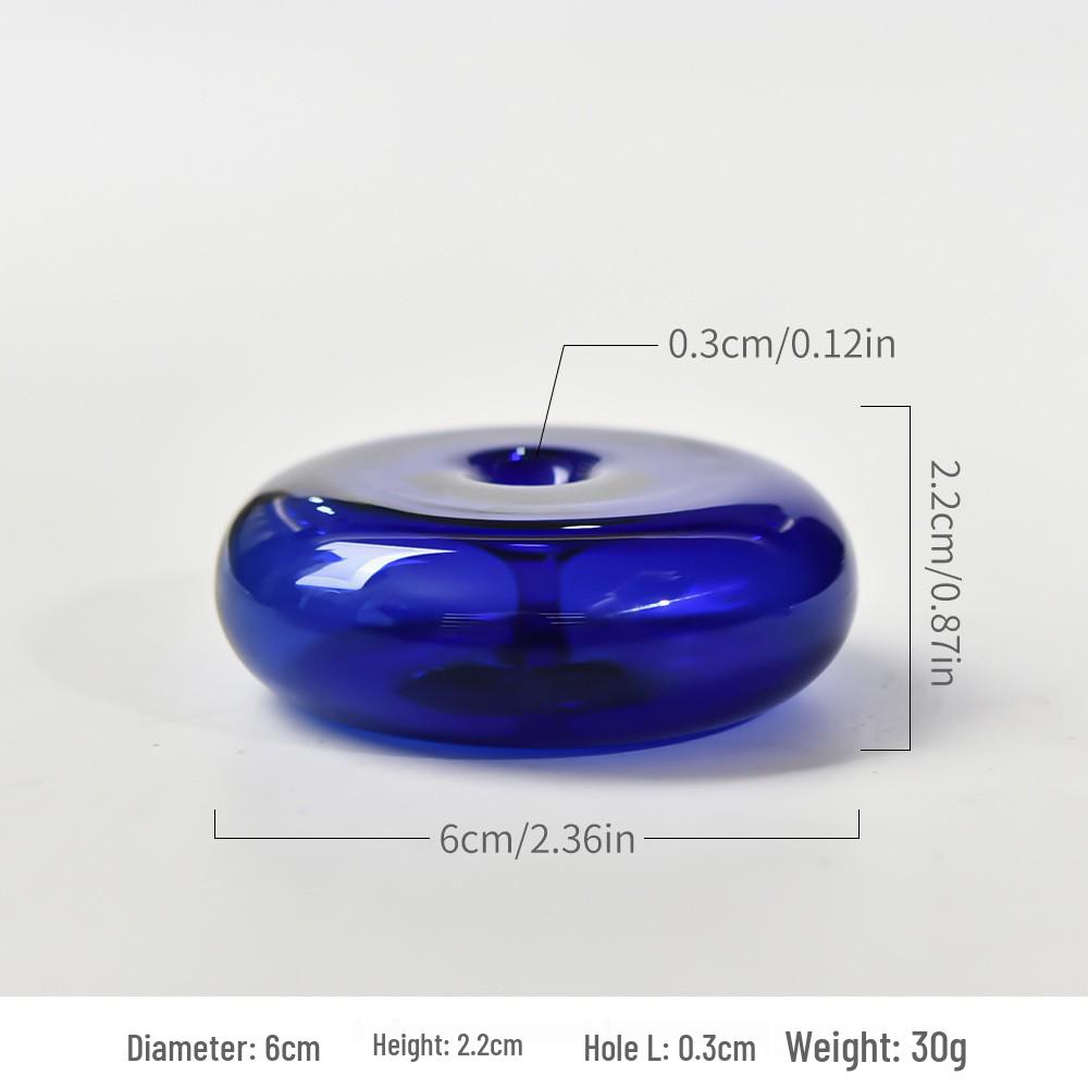 Glass Chinese Incense Holder for Home Aromatherapy, Sandalwood, Zen, and Tea Ceremony