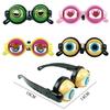 Funny Blinky Crazy Eye Glasses With Creative Moving Eyeballs Safe Plastic Material For Kids Birthday Party Cosplay Prank Games