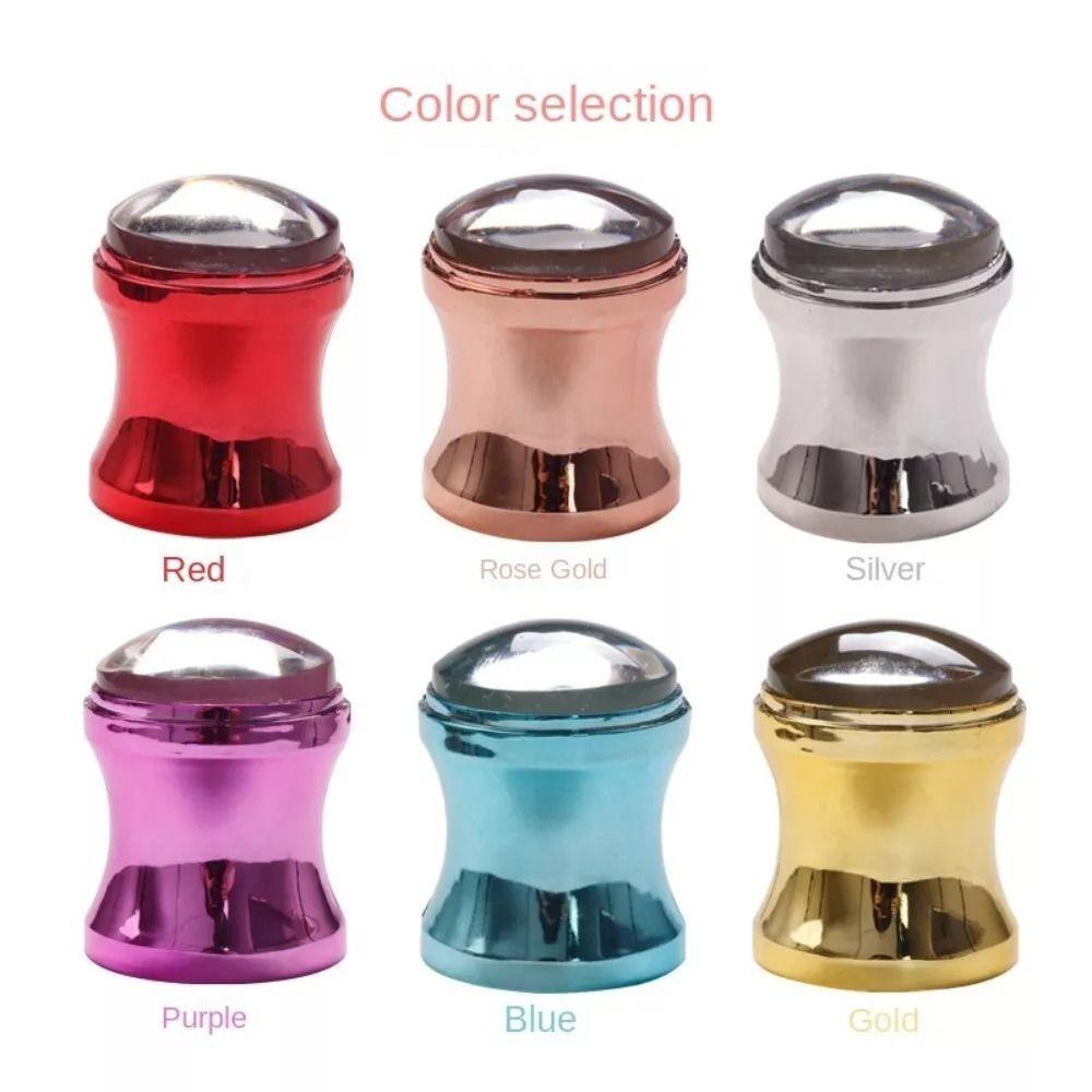 

Силиконовый инструмент для печати на ногтях Инструмент для печати Маникюрный штамп Новый штамп для ногтей