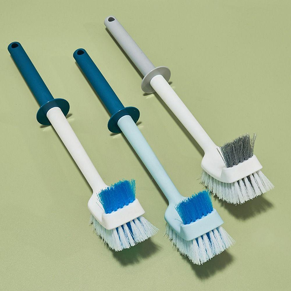 Plastic Material Long Handle Toilet Brush Sewerage Brush Sanitary Design Wall Mounted Brush Wall Hanging Long Handle