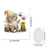 Gnome Double Sided Effect Desktop Diamond Art Kits 5D DIY Diamond Art Tabletop Decorations Diamond Painting Desktop Decorations