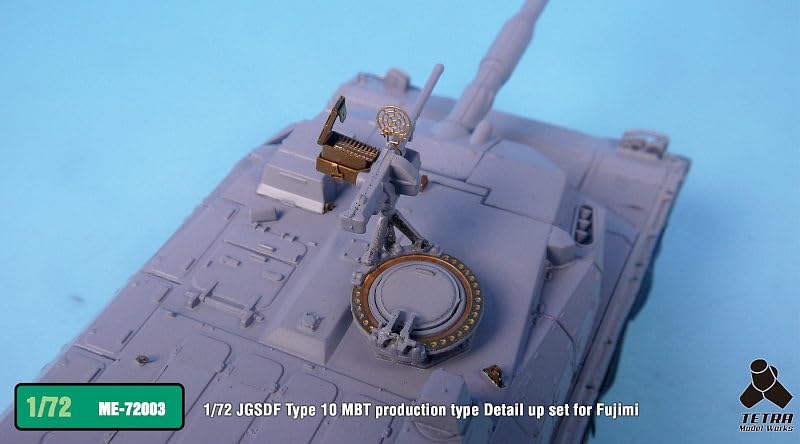 Tetra Model ME Serie JGSDF Typ 10 Serienpanzer Plastikmodellteile ME7203 1/72 (F-Kompanie)