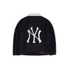 MLB Fw22 Logo Print Long Sleeve Denim Jacket Unisex Jackets Black 3ADKEC126-50BKS