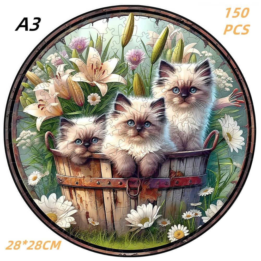 Изысканный Декор Рисуй Птицу Деревянные Пазлы для Взрослых Детей Поделки Своими Руками Головоломка 3D Деревянные Пазлы Игры Образовательные Игрушки