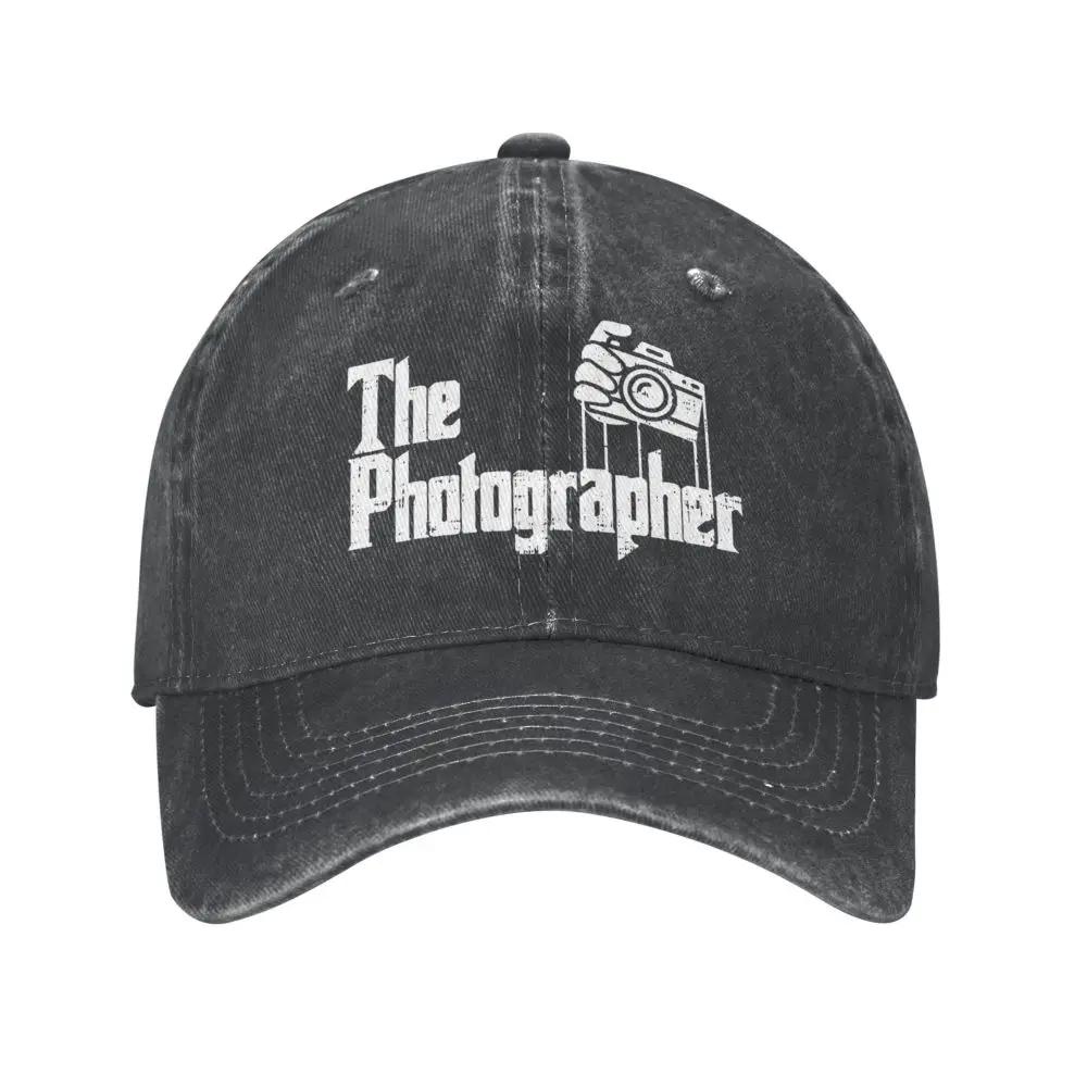 Photography The Photographer Baseball Cap Vintage Distressed Denim Snapback Cap Men Women Workouts Gift Hats Cap