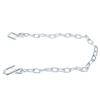 Trailer Safety Chain High Strength 1m Length with S Hooks 3500lbs Capacity Stretch Proof for Trailer RV