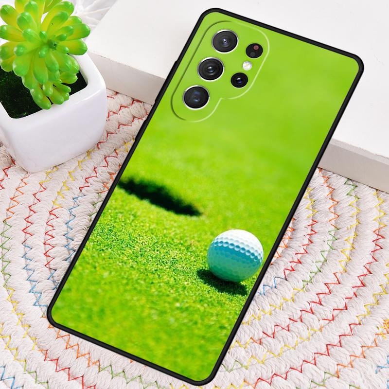A golf ball sport Phone Case for Samsung Galaxy note 10 pro S26 Ultra S23 S24 FE S25 S21 S22 PLUS shockproof Cove