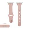 Compatible with Apple & Huawei: Retro Genuine Leather Snap-On Watch Band