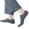 Cotton Men's Five Toe Socks Anti-skid Five Finger Invisible Socks Fashion   Men