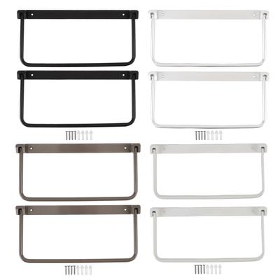 Pair of Foldable RV Shoe Rack Space Saving Aluminium Alloy Wall Mounted Shoe Organizer Hanging Shoe