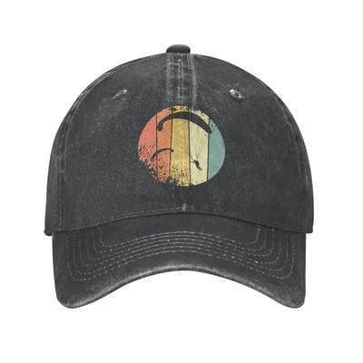 Custom Cotton Vintage Paragliding Baseball Cap Outdoor Women Mens Adjustable Parachute Paramotor Paraglider Dad Hat Summer