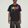 GUCCI T Shirts Men's Black Crew Neck Moderate 616036-XJFF9-1152