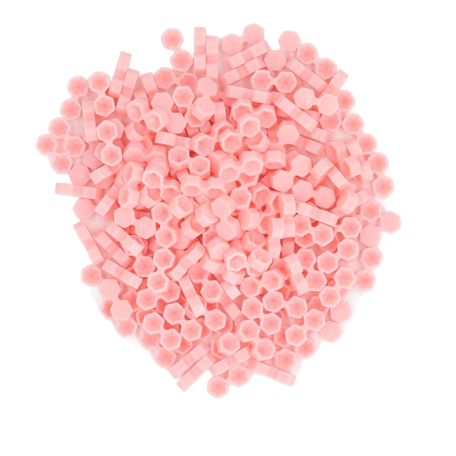 

200 шт. одноразовый маленький индивидуальный держатель для клея для наращивания ресниц розовый