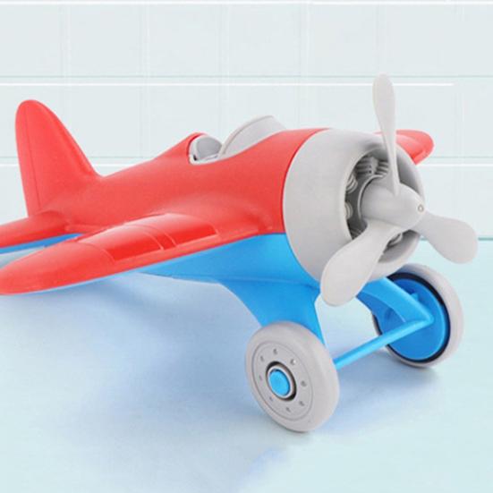 Propeller Airplane Model Kids Educational Helicopter Model Glider Aircraft Water Plane Toddlers Boys Girls Indoor Outdoor Beach Plane Toy