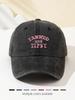 Tanned And Tipsy Embroidered Baseball Cap For Women Adjustable Breathable Outdoor Sun Hat