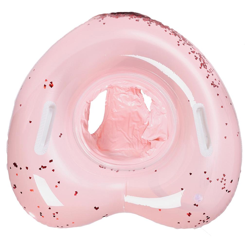 Love Heart Shape Swimming Rings Toy Inflatable Swim Rings Swimming Pool Float Rings Swimming Hoop Inflatable Pool Float