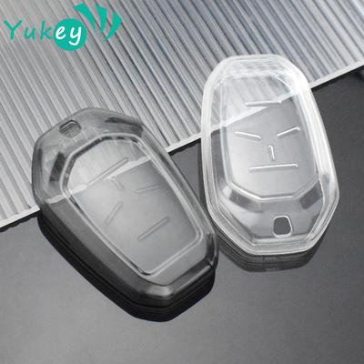 Coque transparente pour clé de voiture intelligente, compatible avec Ssang Yong 2020 G4 Rexton, accessoires automobiles