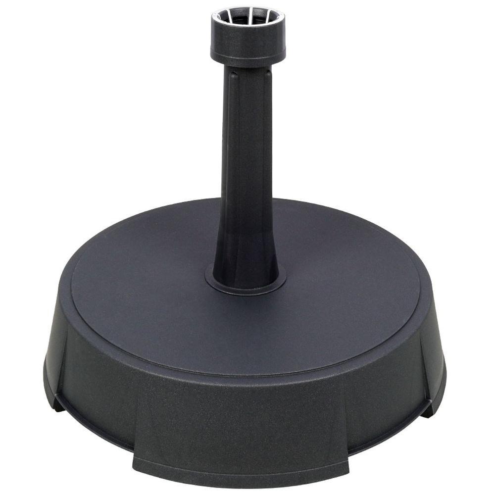 Anthracite Concrete Garden Umbrella Base 15 Kg