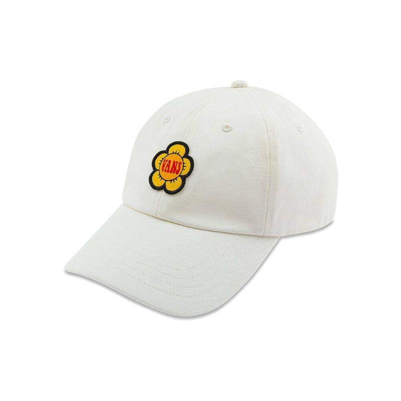 Vans Baseball Caps Unisex White Vans VN0A7TQ87VJ1 One Size