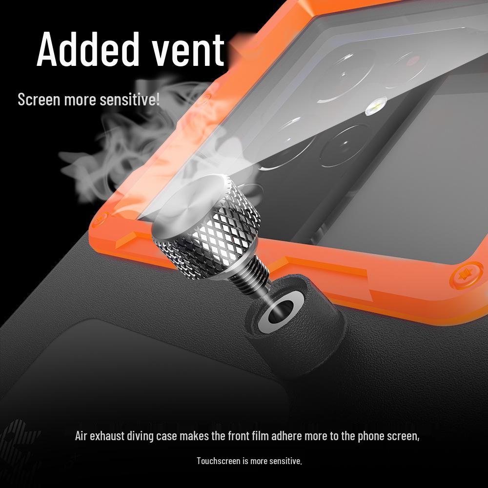 Waterproof Diving Case for Google Pixel 7 Pro - Sealed, Anti-Fall, Full Coverage, for Underwater Photography