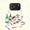 Clmj Art Painting Phone Case for IPhone 17 17e 16e 16 15 14 13 12 11 X XS XR XSMAX 7 8 Air Pro Max Plus Double-layer Back Cover