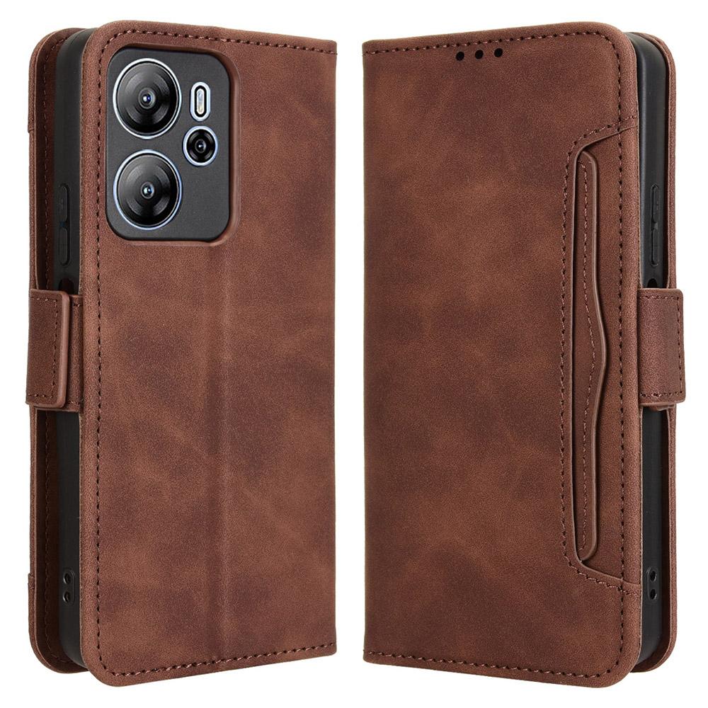 For Blackview Oscal Tiger 13 Leather Case Phone Wallet Cover with Multiple Card Slots