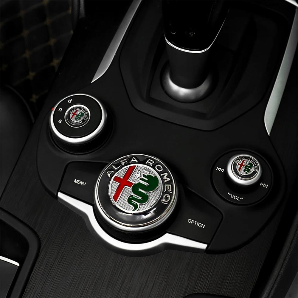 Pro Alfa Romeo 2026 Horká nálepka 1ks 40mm 50mm 56mm 74mm Pro Alfa Romeo Giulietta GT 147 156 Kryty/Středový znak přední mřížky auta