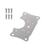 Stainless Steel Furniture Hardware Repair Hinge Plate for Kitchen Doors for Living Room School & Hospital Applications