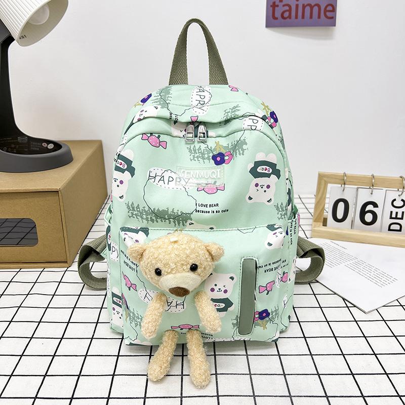 School Bag Girl Junior High School Cute High School Student Large Capacity Backpack Cartoon Primary School Student Mori Simple Travel Small Backpack