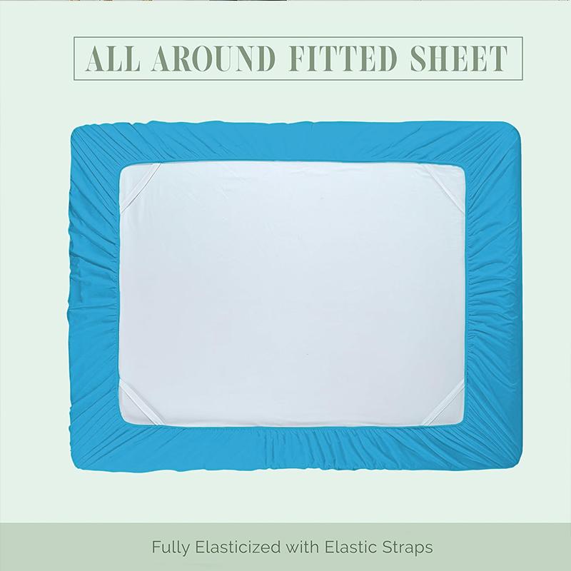 

Эластичное постельное белье Водонепроницаемая простыня на резинке Чехол для матраса Защитный чехол для кровати Нескользящие регулируемые чехлы для матраса 90*200*30CM(Only sheet)