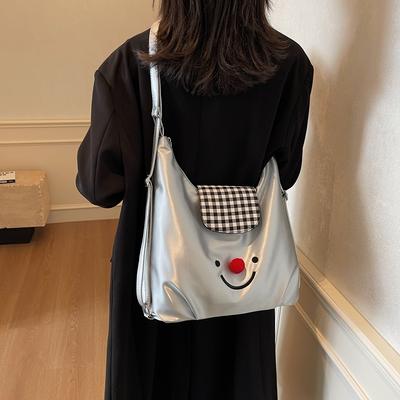 Cartoon Niche Women's Bag 2025 Autumn and Winter Backpack Shoulder Bag Large Capacity Tote Bag Messenger Commuter Bag