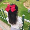 Elegant and Gentle Silk Satin Bow Hair Clip - Minimalist French Retro Spring Clip Women's Hair Accessories