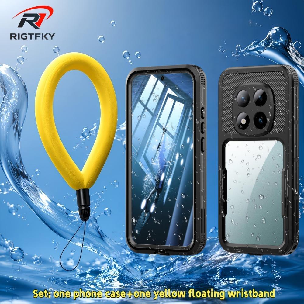 360° Vollschutz IP68 Wasserdichte Hülle für Xiaomi Redmi Note 15 14 13 Pro 5G Stoßfeste Abdeckung für Outdoor-Schwimmen Schnorcheln