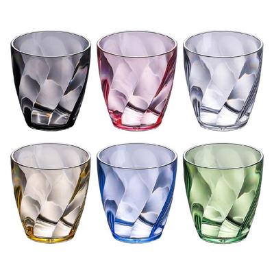 Shatterproof Plastic Water Tumblers Reusable Fruit Juice Beer Champagne Cups
