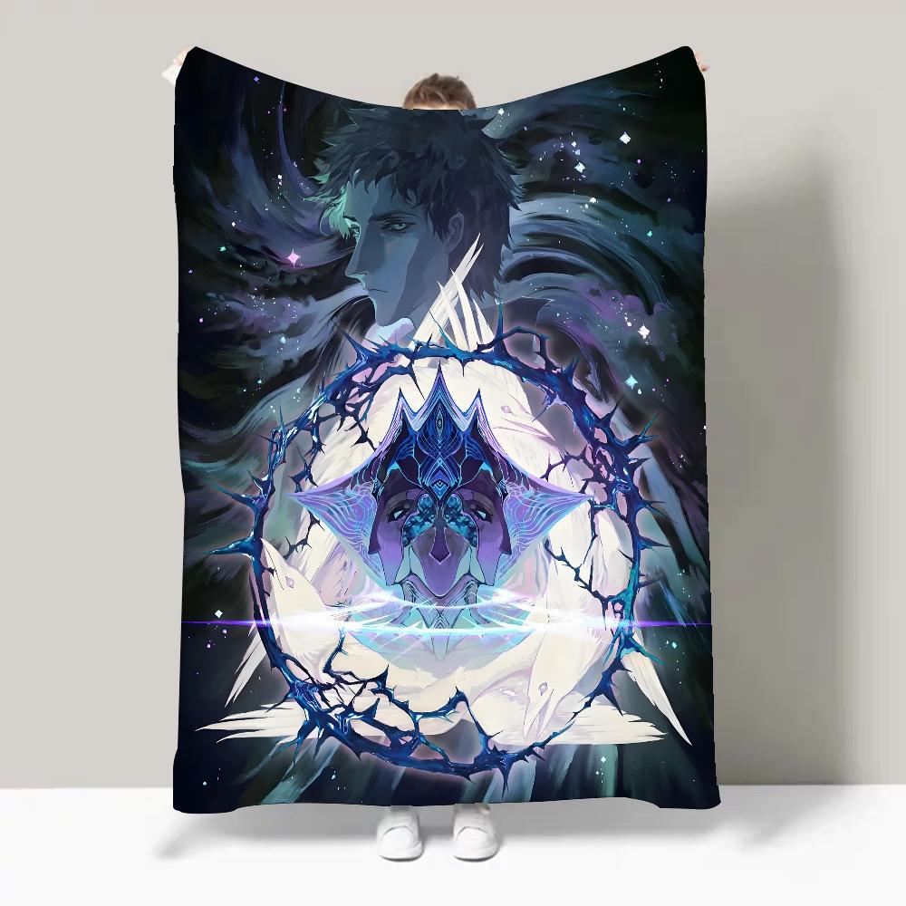 Аниме Лорд Тайн LOTM Дизайн Пледа Легкий Для Общежития, Дневного Сна, Гостиной, Офиса, Дивана, Всесезонный 30x40in