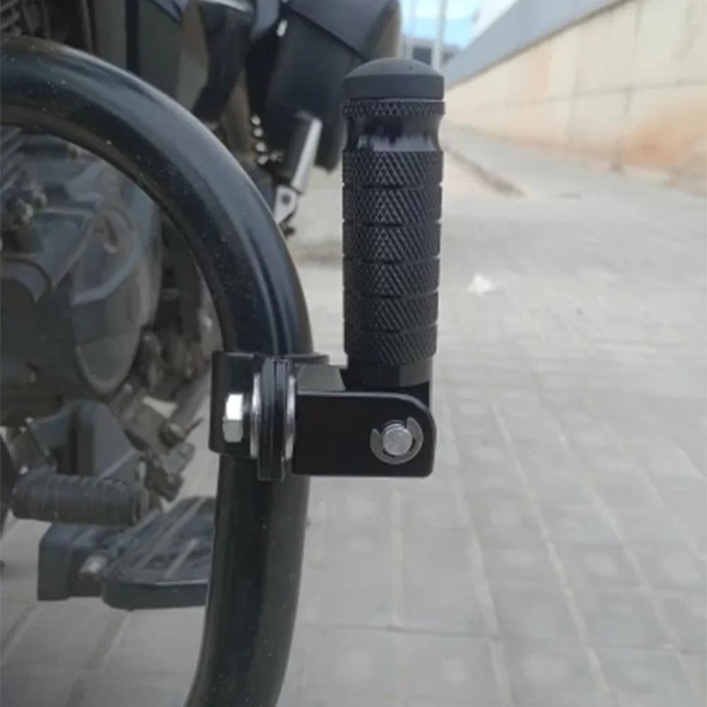 For QJMOTOR QJ SRT 550SX 800SX 550 800 SX SRT550 SX Motorcycle Accessories Highway Folding Footpegs Footrests Foot Pegs Clamp