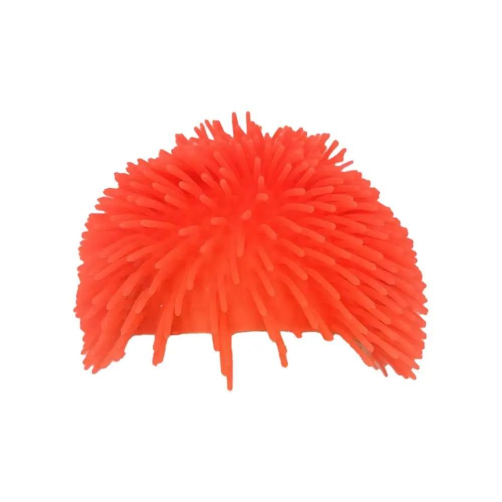 Portable Spiky Ball Prank Hat Soft Colorful Headgear Unique Funny Headwear Halloween Party