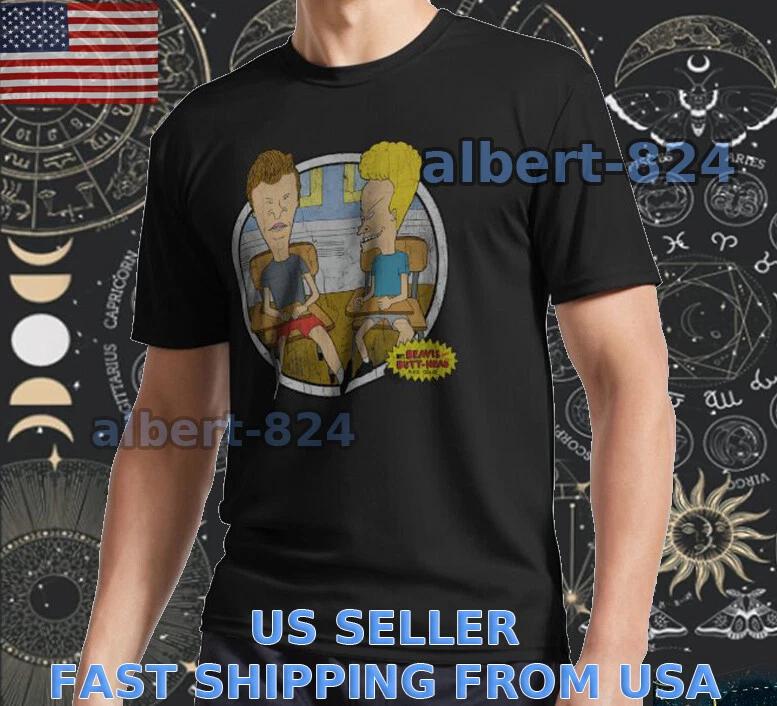 

NEW SHIRT BEAVIS AND BUTT-HEAD LOGO T shirt FUNNY AMERICAN UNISEX SIZE S TO 5XL 4XL