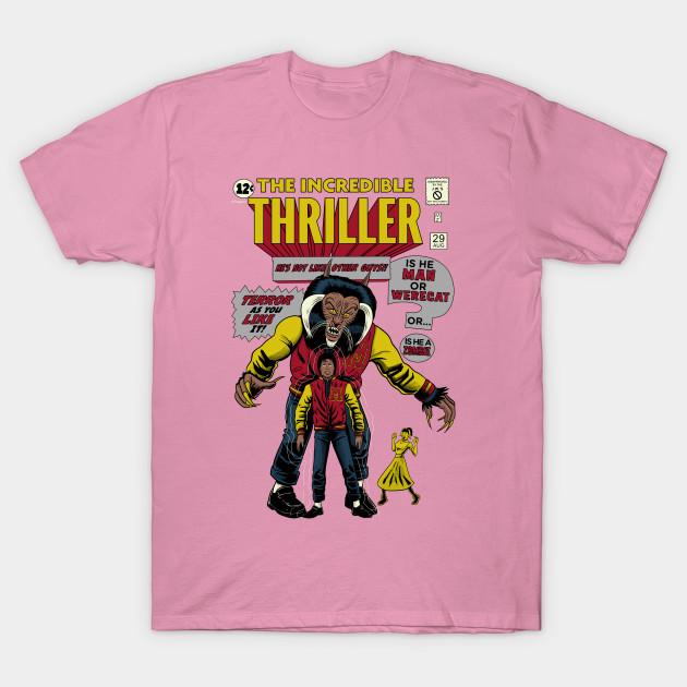 T Shirt Women The Incredible Thriller Harajuku Print Kawaii Tshirt Summer Short Sleeve Female T-Shirt Top Tee